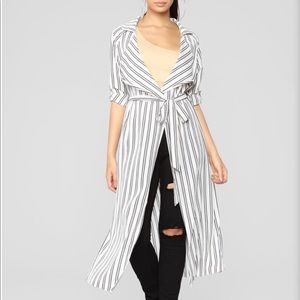 Striped Dreamer Duster
